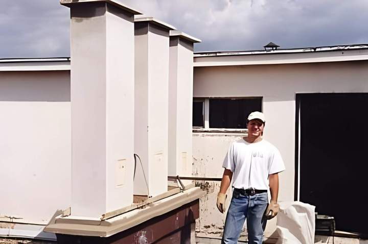 Travaux rehaussement cheminées Geispolsheim