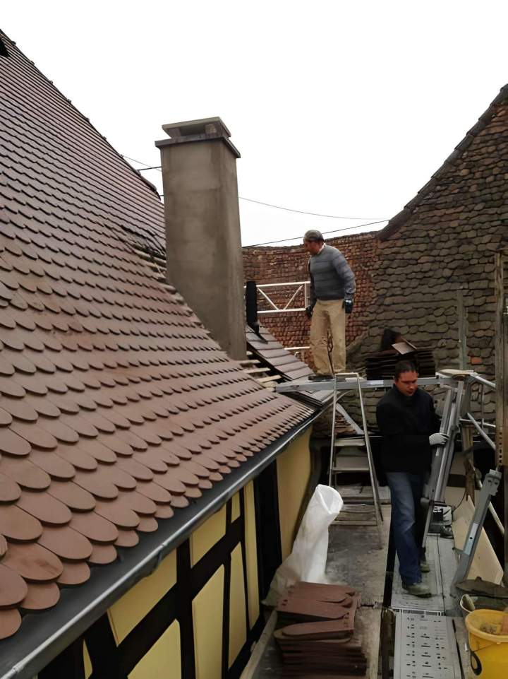 Réparation conduit de cheminée Geispolsheim