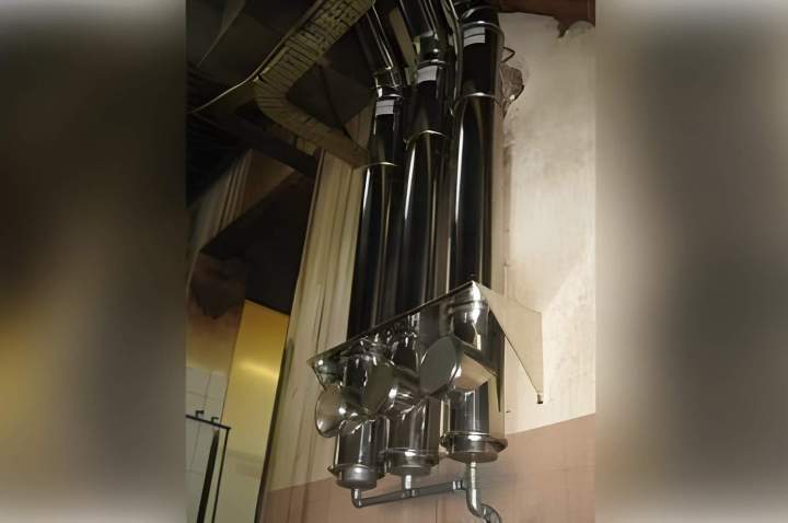 Création 3 conduits isolés en inox Geispolsheim