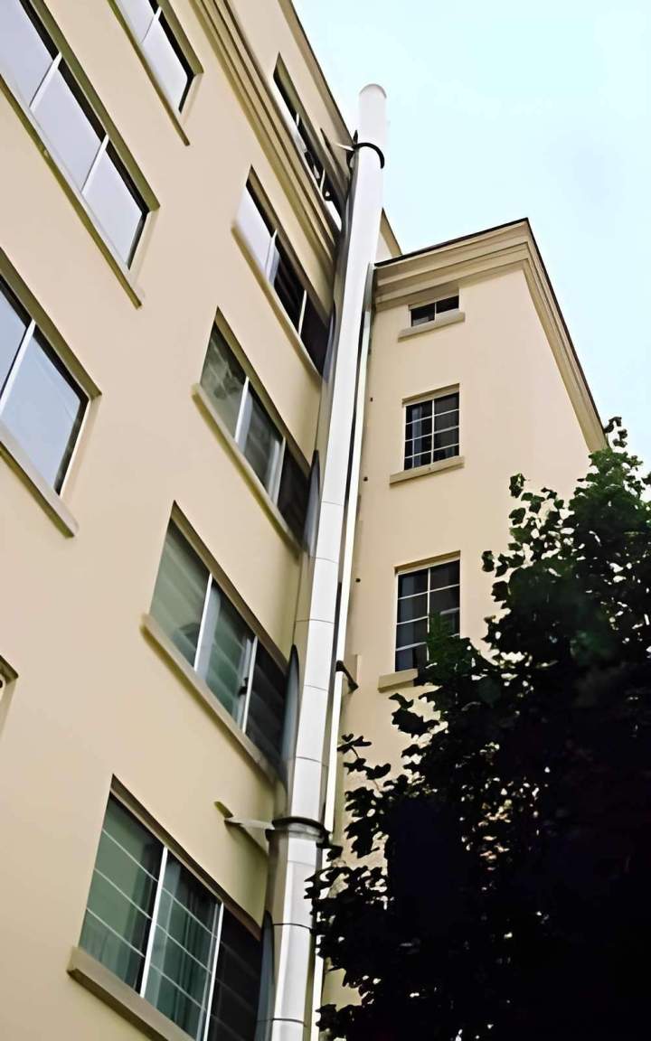Réalisation conduit isolé façade Geispolsheim