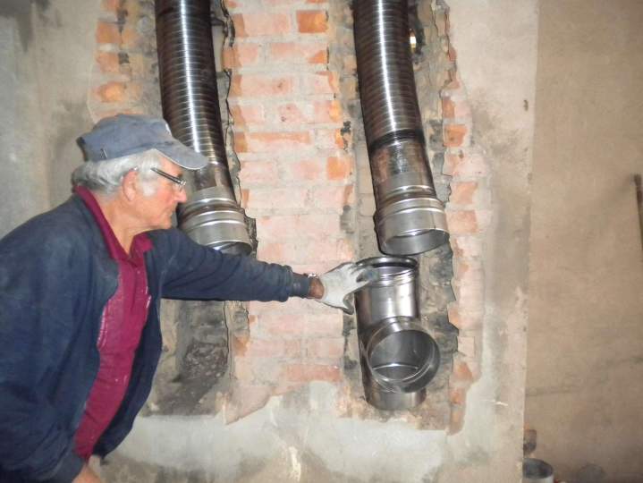 Tubage flexible dans conduit Geispolsheim