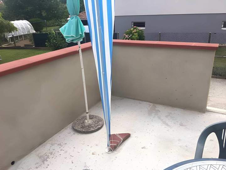 Terrasse moderne béton Geispolsheim